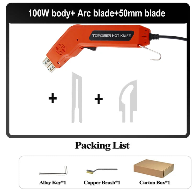 Electric Foam Cutter Hot Knife Tool Polystyrene Styrofoam Cutting Machine Fabric Rope Cutter DIY Hot Cutting Tool Foam Cutter