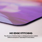 FANTECH Strikepad MST491 Gaming Mousepad Alluring Holographle Design 490x420x3mm Mouse Mat Waterproof and No Edge Stitching