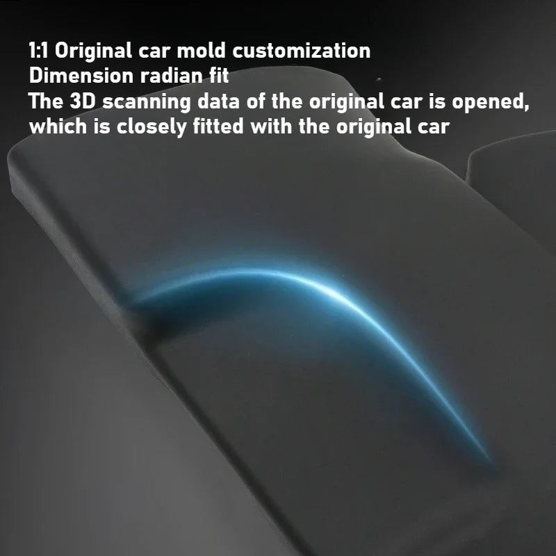 B-pillar Inside Protection Pad for Tesla Model 3 Highland Door Frame TPE Guard Door Center Flocking Protection Cover Decoration