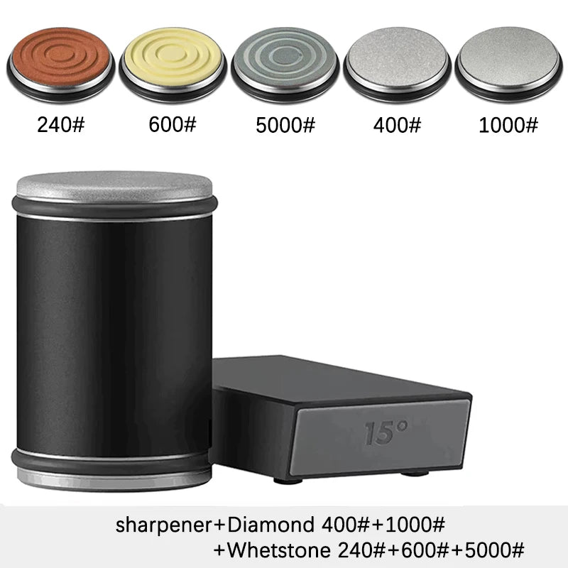 2025 Rolling Knife Sharpener Kit For Straight Edge Roller Knife Sharpening With Industry Diamonds Chef Knife Set Fast Delivery
