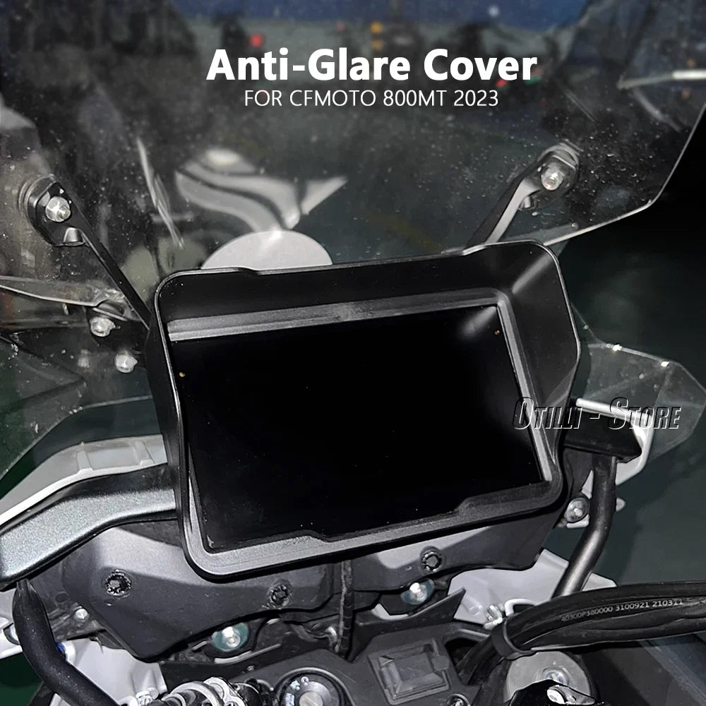 New 2023 Instrument Cover Protection Dashboard Sun Visor Cover Motorcycle Anti-Glare Cover For CFMOTO 800 MT 800MT Explore 2024