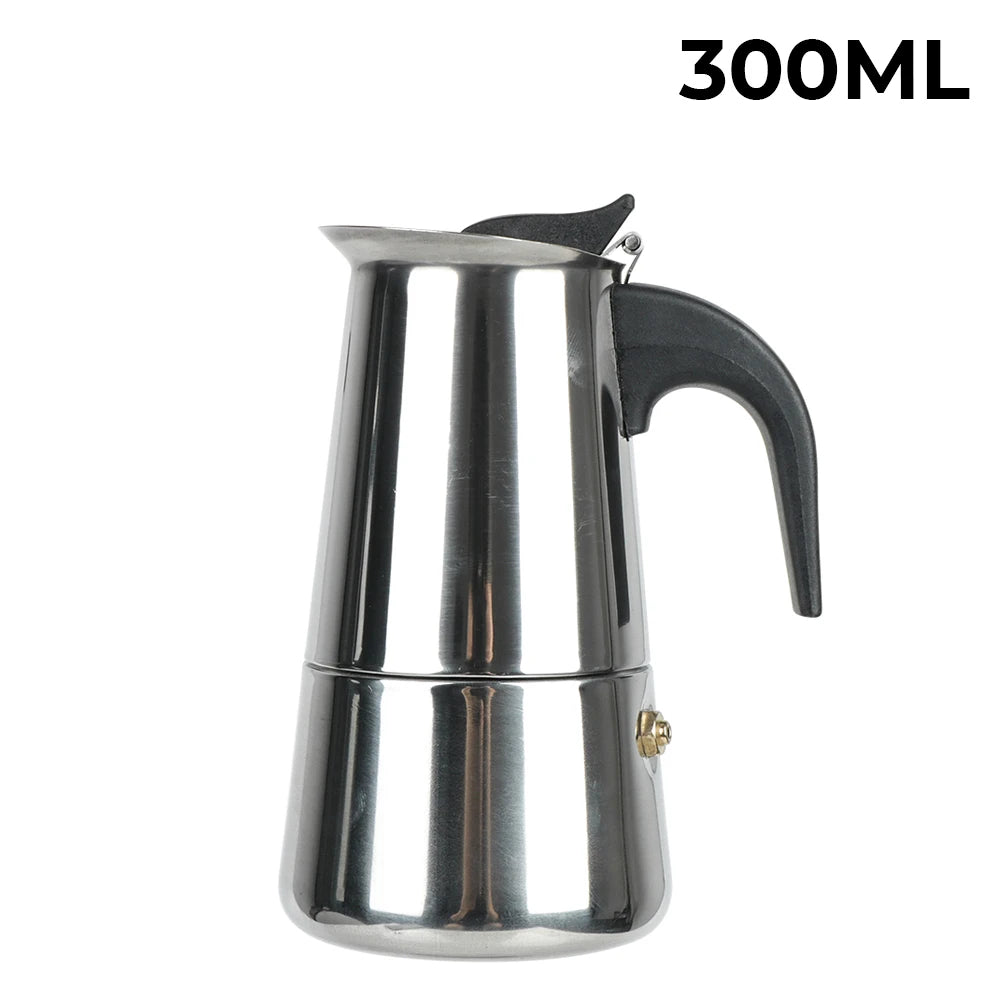 Mocha Coffee Pots Italian Aluminum Octagonal Pot Coffee Cup Maker Tea Maker Portable Coffee Maker