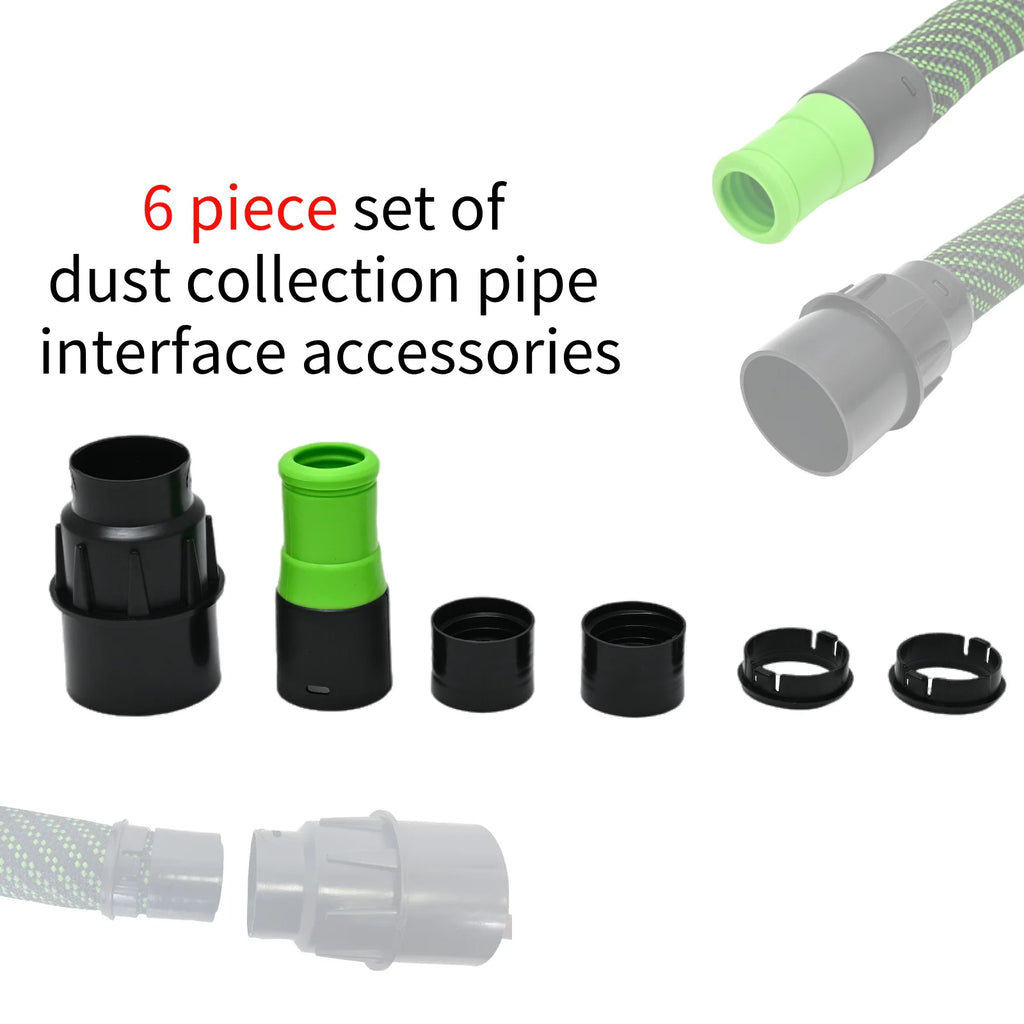 Dust Extractor Hose D27/32x3.5M For Festool Vacuum Suction Hose,Suitable for Sanders, Track Saw And Other Power Tools, 3.5M 5M