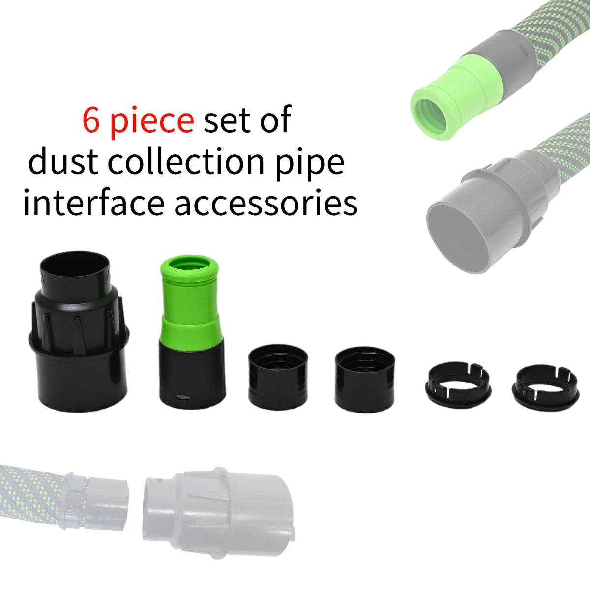 Dust Extractor Hose D27/32x3.5M For Festool Vacuum Suction Hose,Suitable for Sanders, Track Saw And Other Power Tools, 3.5M 5M
