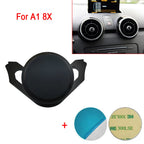 Car Phone Holder For Audi A1 8X Sportback Air Vent Clip Mount Car Styling GPS Stand Rotatable Support Mobile Bracket Accessories