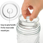Wide Mouth Fermentation Weight Lid Household Small Glass Fermenting Weight Jars Cover Kitchen Supplies Homemade Pickling Food