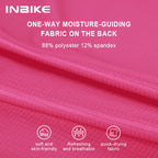 INBIKE 2024 Women Long Sleeve Cycling Jersey Biking Clothing for Riding Fast Drying Top Mountain Road Bike Clothes with Pockets