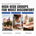 WRELS 1 Pair Compression Wrist Sleeves Half Finger Gloves with Thumb Hole Wrist Support Palm Wrap for Gym Fitness Weightlifting