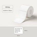 NIIMBOT B21/B1/B3S White Thermal Label Sticker Paper Printable 20-50mm