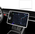 For Tesla Juniper Y Highland 3 YL Silicone Central Control Screen Frame Cover Anti-Scratch Edge Protector Car Interior Accessori