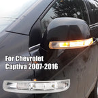 12V Rearview Mirror Turn Signal Light for Chevrolet Captiva 2007-2016, Left/Right
