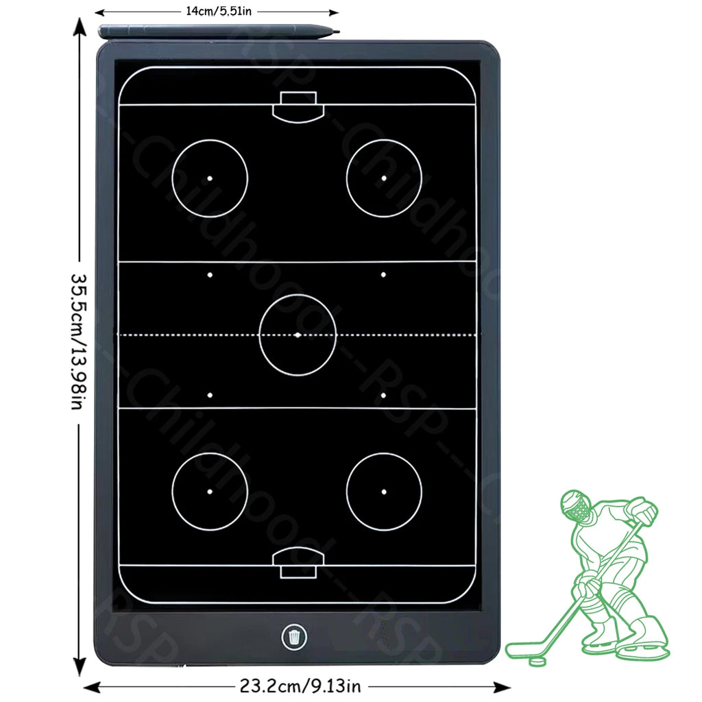 8.5/16-Inch LCD Electronic basketball/Football/handball/rugby/ice hockey/volleyball Coaching Tactical Board for Sports Training