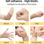 12/24Rolls Athletic Wrap Tape Self Adhesive Elastic Bandage Elastoplast Sports Protector Knee Finger Shoulder Tattoo Accessories