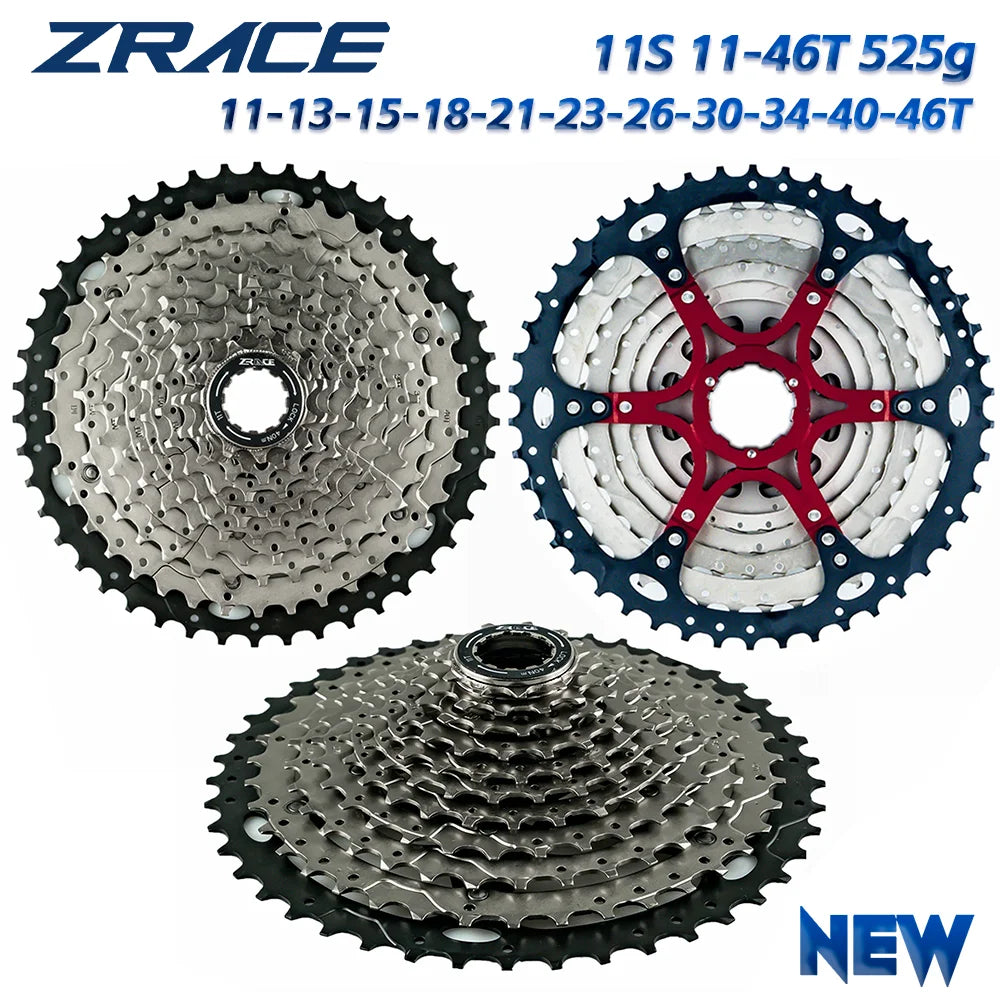 ZRACE Bicycle Cassette 8 9 10 11 12 Speed MTB bike freewheel 11-42T / 11-46T / 11-50T/11-52T for ALIVIO / DEORE / SLX / XT