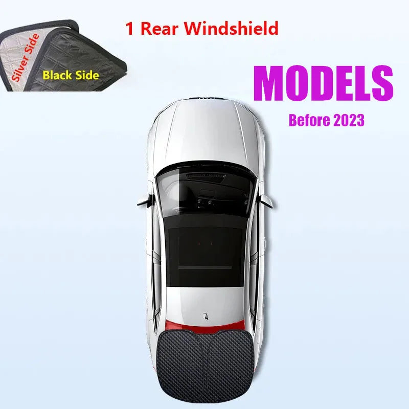 for Tesla Model 3 Y S X 2025-2020 26 Privacy Sunshade Side Window Sun Shades Front Rear Windshield Blind Shading Outdoor Camping
