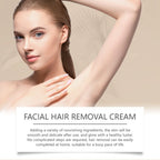 Coconut Hair Removal Cream for Body Face Legs Armpits Fast Gentle Depilatory Cream Women Men Sensitive Skin No Irritation 100g