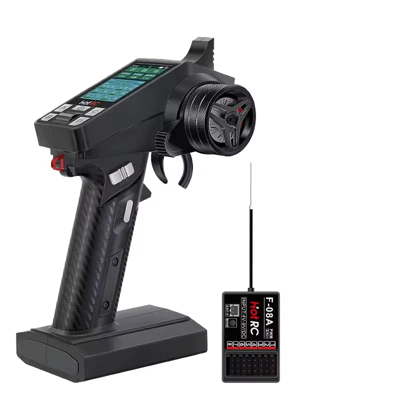 Hot RC CT-8A 2.4G 8-Channel Radio System Remote Control Transmitter With F-08A Receiver For Climbing Drift Vehicle RC CAR TANK