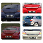 2Pcs Canbus Car LED Number License Plate Light for Opel Vectra C Astra H Zafira B Insignia Corsa C Meriva A Tigra B Lamp
