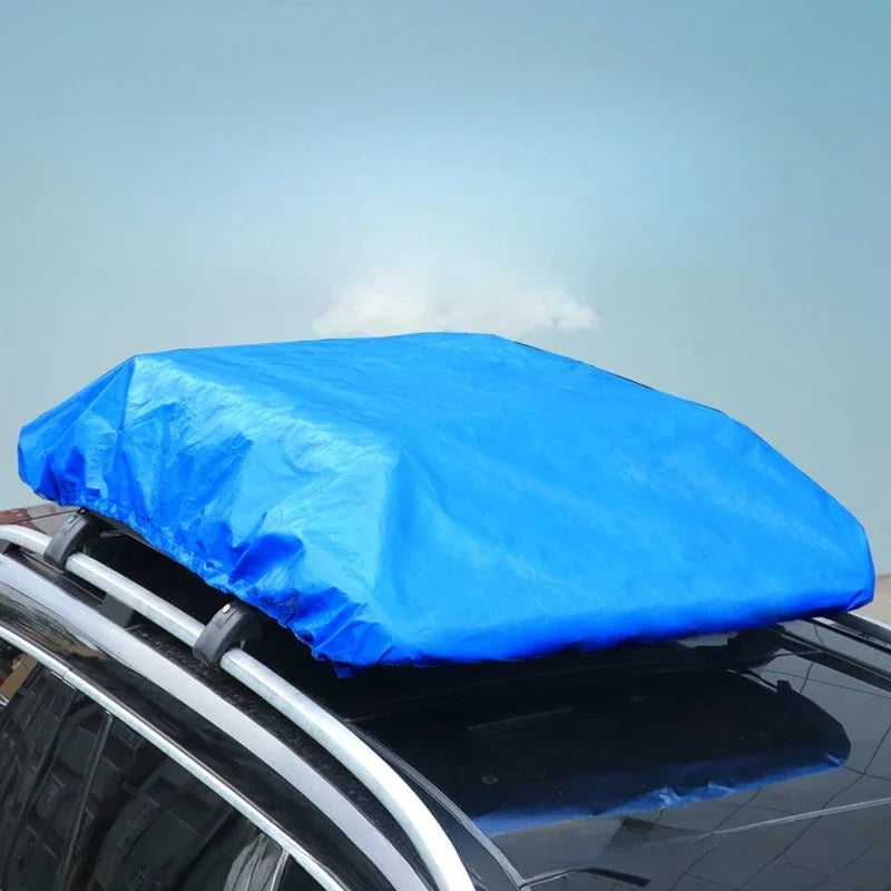 Waterproof Car Roof Rack Cover 210D Oxford Cloth 170/190/230/270x145cm Off-Road SUV Automobile Roof Luggage Cargo Bag Rain Cover