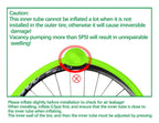 CYCLAMI TPU Ultralight Bike Inner Tube 700C 18-32C Presta Valve 45/65/85mm 1-2pc