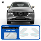 Headlight Rearview Film B C Pillars for Mazda CX5 CX-5 2022-2025 Protection Film TPU Pre-cut Anti-scratch Repair Clear Smoked
