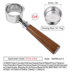 51mm Bottomless Coffee Portafilter With 2 Cups Basket for Homix Hibrew h11 Oster Cecotec Phico Brayer br1101 Espresso Machine