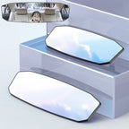Wide Angle Convex Rearview Mirror Anti-Glare HD Glass Large Vision Car Interior Monitor for Baby Child Seat View Universal Auto
