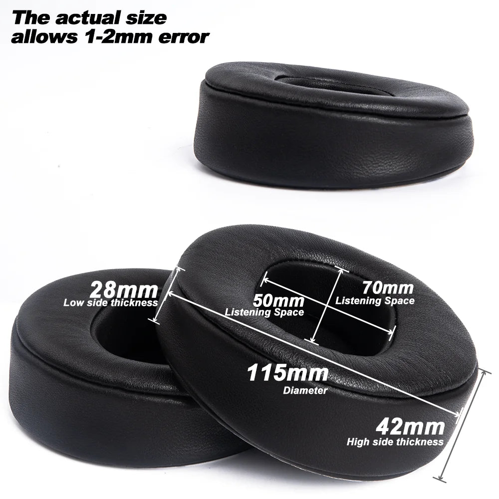 Ear Pads Angled for AUDEZE LCD2/LCD3/LCD4 LCDXC MX4 Perforated Sheepskin lambskin dermis headphones Memory Covers Sponge