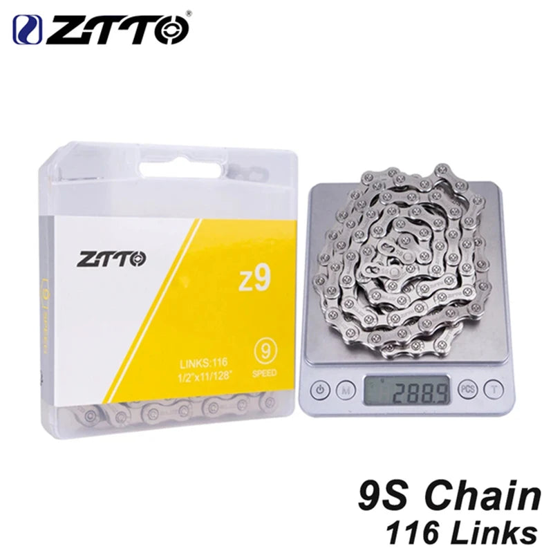 ZTTO MTB 9 Speed Set 1X9 Shifter Rear Derailleur 9V 50T Cassette K7 Sprocket Parts For m370 m430 m590 DEORE Single Crank System