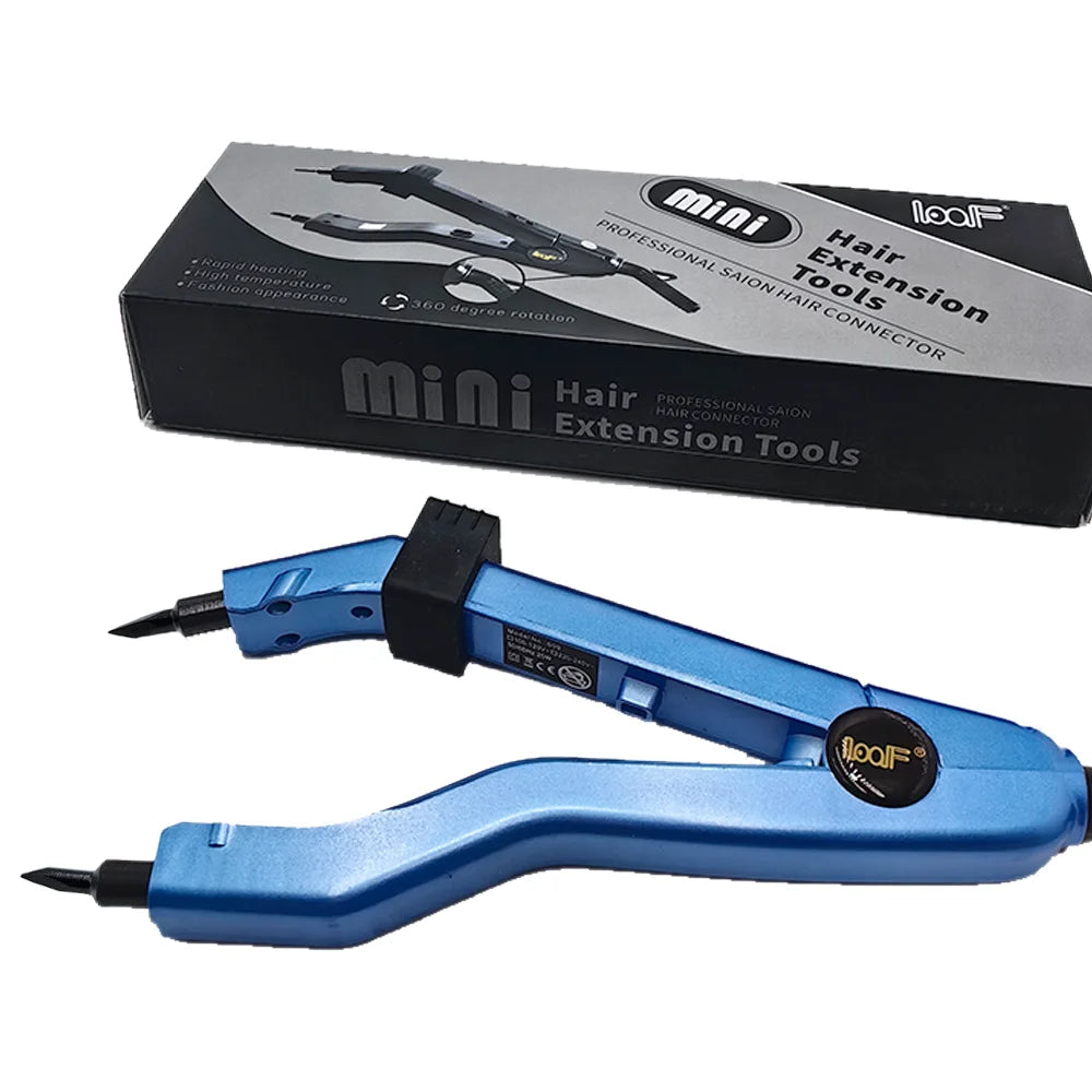 1Pcs  2024 New Temperature210℃ Hair Connectors Keratin Bonding Heat Iron Hair Extension Mini Heating Tip Adjustable Tools