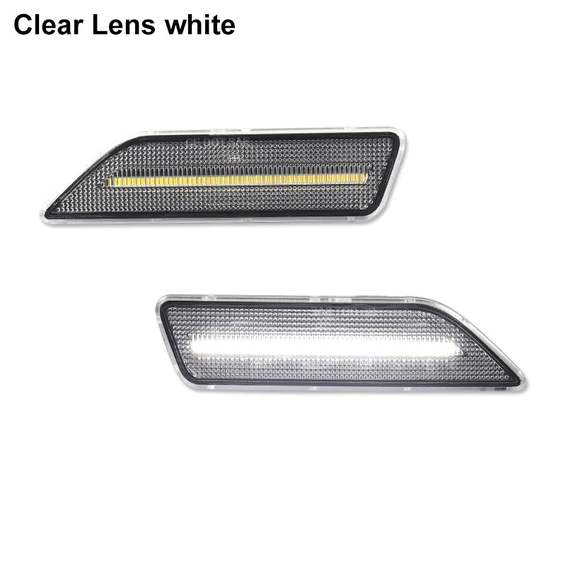 For Mercedes Benz CLS-Class W219 C219 2006-2011 2PCS Led Bumper Turn Signal Lights Side Marker Lamp OEM#2198200321