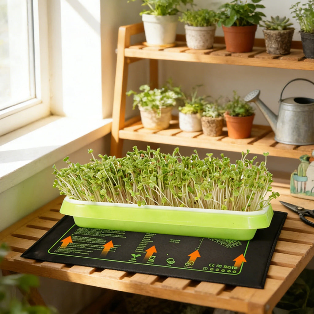 Waterproof Seedling Heat Mat 10x21 In Germination Station Heat Mat for Germination Indoor Gardening Greenhouse EU/US/AU/UK Plug