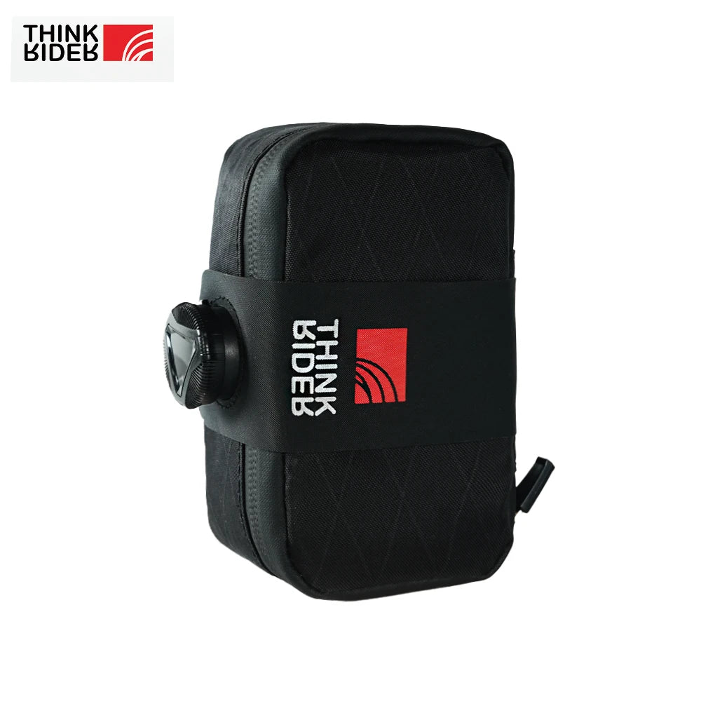 ThinkRider Bicycle Saddle Bag 0.4L Mini Portable Tail Bag MTB Road Bike Tool kit Repair Bag Reflective Cycling Accessori