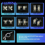 Hexagon LED lighting for Garage Barbecue Shop Barbershop Gym Bar Car Detailing Showroom 4S Workshop Ceiling Light Honeycomb Tube