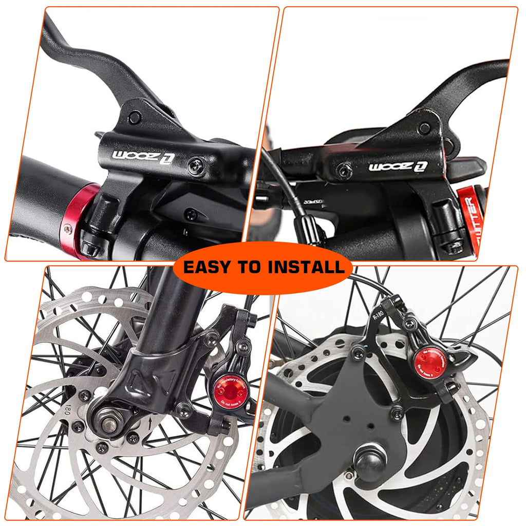 ZOOM HB-875 bicycle hydraulic disc brake set 800/1450mm bike hydraulic brakes 160mm bicycle oil pressure brake disc caliper