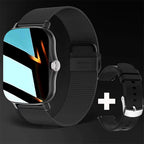 LAXASFIT New Smart Watch HD Display Answer Call Make Calls Message Preview Sport Modes Smartwatch DIY Dial Men Women