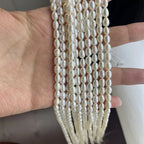 Natural Freshwater Pearl Beads for Jewelry Making, AA Grade, 4-8mm, Round/Rice/Bread/Irregular