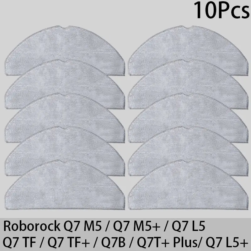 Roborock Q7 M5 / Q7 M5+ / Q7 L5 / Q7 L5+ / Q7 TF / Q7 TF+ / Q7B / Q7T+ Plus Parts Main Brush Filter Mop Cloth Dust Bag