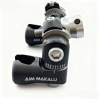 AIM MAKALU Fireball Series V-Bar Seat CNC Stainless Steel Material Quick Release Bow Stabilizer Mount archery equipment