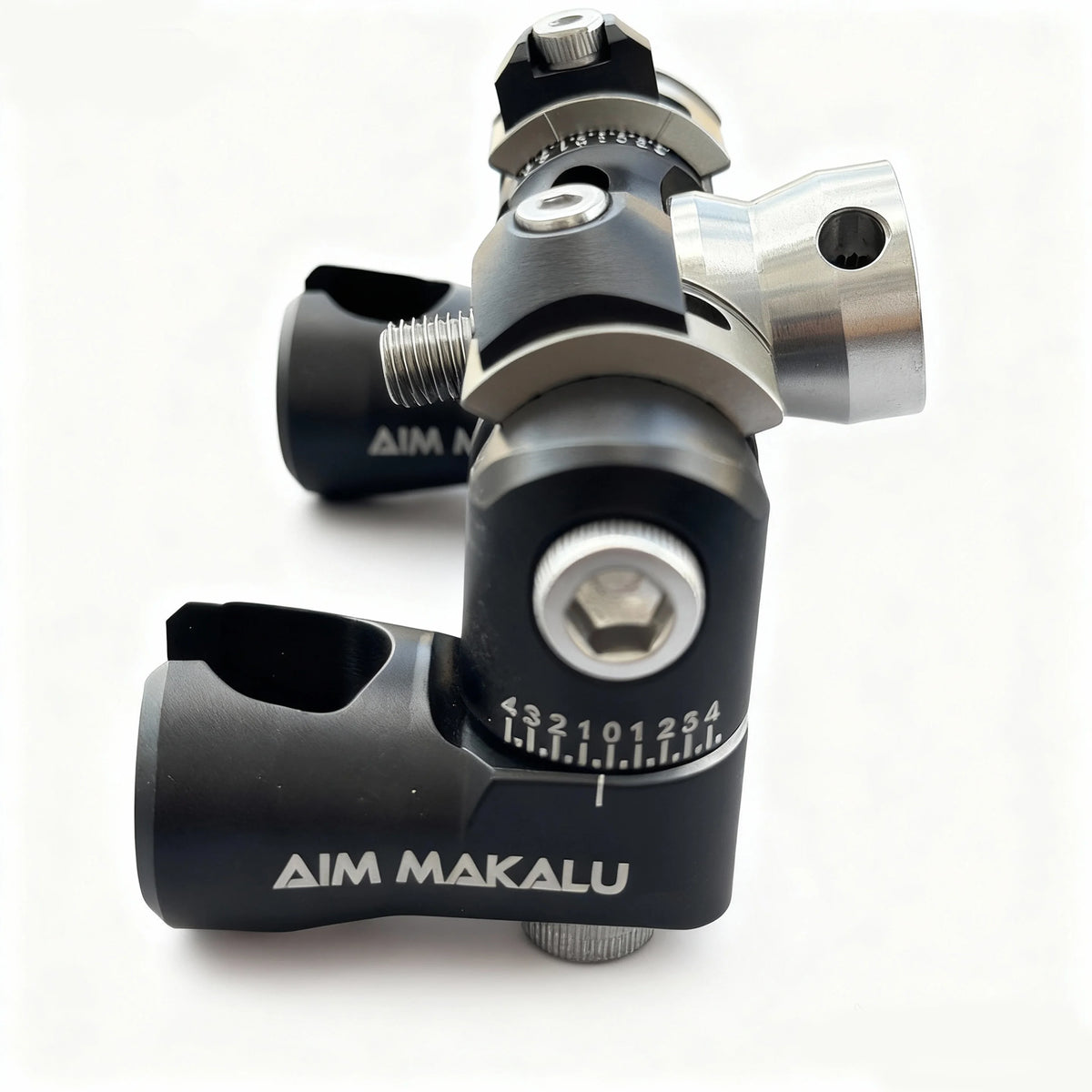 AIM MAKALU Fireball Series V-Bar Seat CNC Stainless Steel Material Quick Release Bow Stabilizer Mount archery equipment