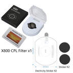 for 70mai Dash Cam 4K Omni X800 CPL Filter HD Lens Dust Protection Anti Glare CPL Filter