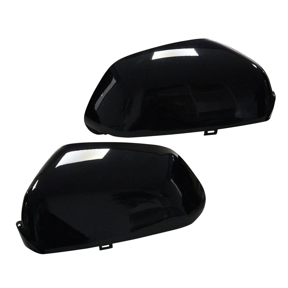 Wing Door Mirror Cover Caps Gloss Black for 2005-2009 VW Polo MK4 9N Hatchback