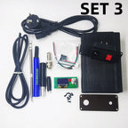 STC OLED  2023 Temperature Controller For DIY Soldering Station Kits T12 Iron Tips Electric Tools Auto-Sleep Quick Heat
