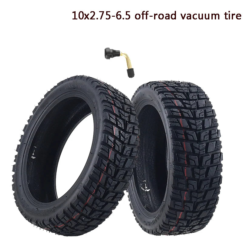 10x2.75-6.5 Tubeless Tire 10 Inch Professional Off-Road Vacuum Electric Scooter Tyre Premium Rubber Dualtron 3 Durable