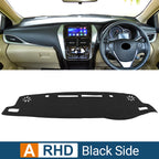 For Toyota Yaris Ativ 2019 2020 2021 2022 2023 2024 Car Dashboard Cover Avoid Light Pad Sun Shade Anti-UV Carpets Non-Slip Mats