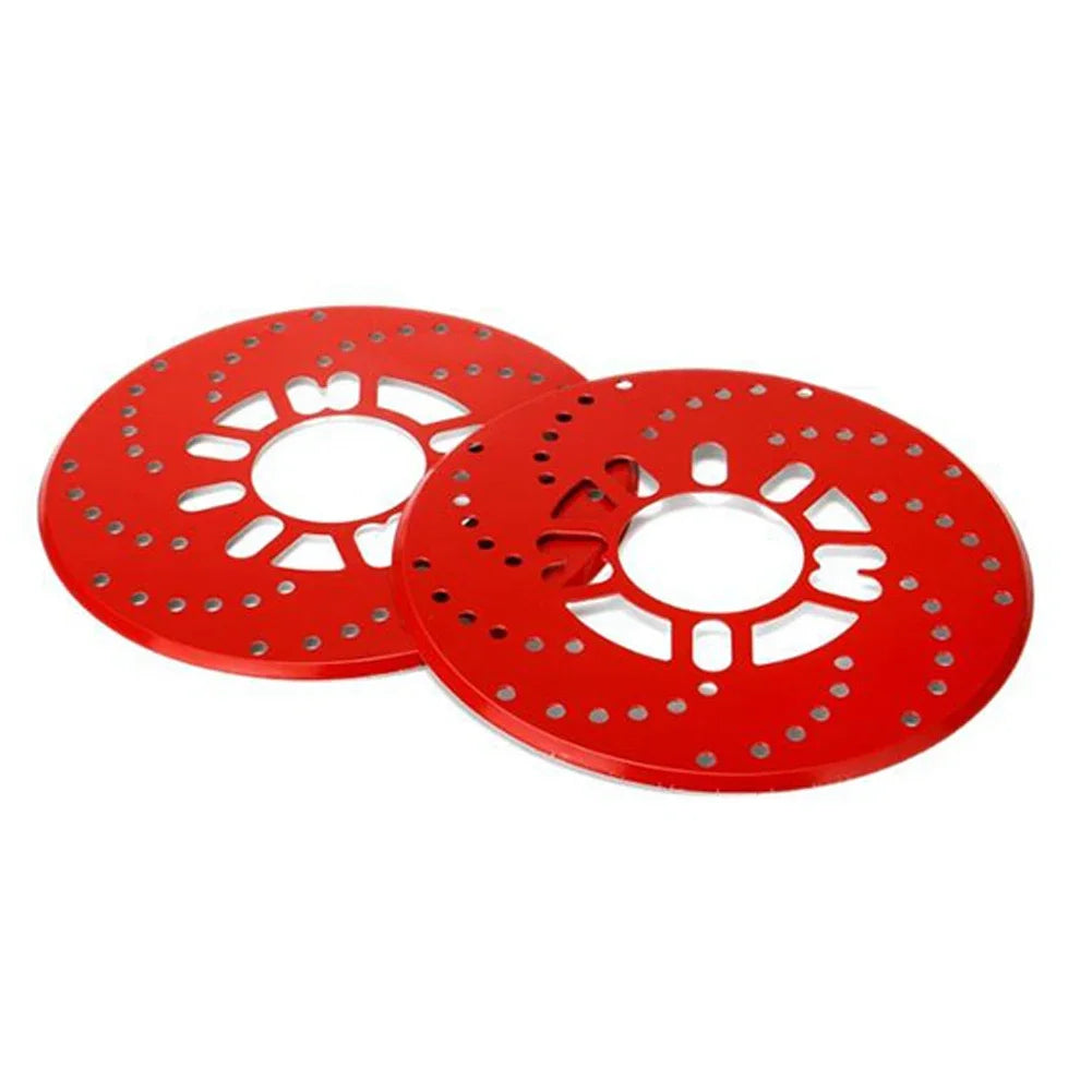 2PCS Brake Disc Decorative Piece Hubcaps The Car Parts for Cover Refit Aluminum Alloy Modification Replacement Disk