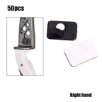 5/20/50/100pcs ACCMOS Disposable Plastic Self-Adhesive Arrow Rest Right Handed Recurve Bow Rest Archery Outdoor Hunting Shooting