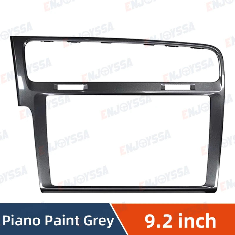 8/9.2 inch MIB Radio Frame For VW Golf 7 MK7 Golf 7.5 MK7.5 Volkswagen Car Radio Plates Decorative Panel Screen Bezel