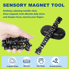 Chess Magnet Stones Polished Colorful Lodestone Multi-functional Magnetic Block Relieve Stress Entertainment Magnets Fridge