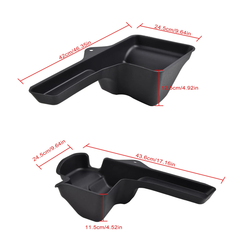 Rear Trunk Side Storage Box Organizer Tray Stowing Tidying For Jeep Wrangler JL 2018 2019 2020 2021 JLU Sahara Rubicon 4 Doors